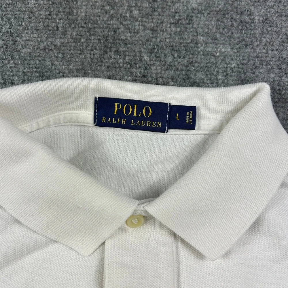 Polo Ralph Lauren Polo Shirts Mens L Multicolor Bundle Short Sleeve Cotton Pique